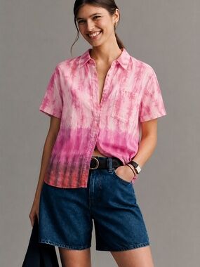 Anthropologie | XXS | Boho Button Down